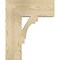 Ekena Millwork Merced Block Rough Sawn Bracket, Douglas Fir, 6"W x 18"D x 22"H BKT06X18X22MRC05RDF - alternate 4